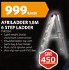 Afriladder 1.8m 6 Step Ladder 1342550