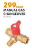 Manual Gas Change Over 1443144