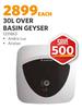 30Ltr Over Basin Geyser 1331863