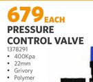 Pressure Control Valve 400 Kpa 1378291