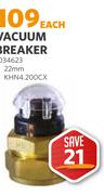 Vacuum Breaker 22mm