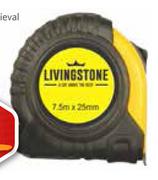 Livingstone Tape Measure 7.5m 1007131
