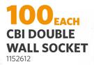 CBI Double Wall Socket 1152612