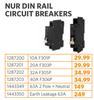 Nur Din Rail Circuit Breaker 10A F301P 1287200
