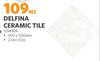 Delfina Ceramic Tile 500mm x 500mm 1294924-Per Sqm