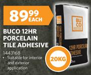 Buco 12 Hr Porcelain Adhesive 1443168-20Kg
