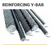 Reinforcing Y-Bar 8mm x 6m 1125341