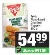 Fry's Plant Based Crumbed Nuggets-380g