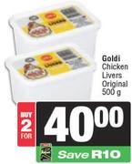 Goldi Chicken Livers Original-For 2 x 500g