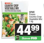 Spar Frozen Country Crop Vegetable Mix-1Kg