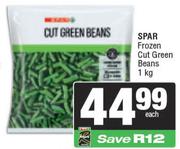 Spar Frozen Cut Green Beans-1Kg