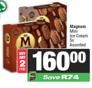 Magnum Mini Ice Cream Assorted-For 2 x 5s