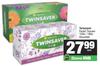 Twinsaver Facial Tissues Assorted-120s/180s