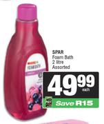 Spar Foam Bath Assorted-2L