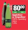 Appletiser Or Grapetiser 100% Sparkling Juice-For 2 x 1.25L
