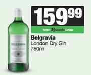 Belgravia London Dry Gin-750ml