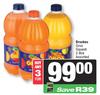 Brookes Oros Squash Assorted-For 3 x 2L