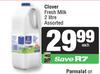 Clover Fresh Milk Assorted-2L