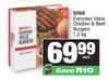 Spar Everyday Value Chicken & Beef Burgers-1.2Kg