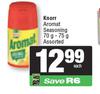Knorr Aromat Seasoning Assorted-70g-75g