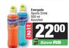 Energade Sports Drink Assorted-For 2 x 500ml
