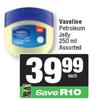 Vaseline Petroleum Jelly Assorted-250ml