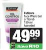 Cuticura Face Wash Gel Or Scrub Assorted-150ml