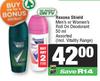 Rexona Shield Men's Or Women's Roll On Deodorant-For 2 x 50ml