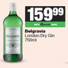 Belgravia London Dry Gin-750ml
