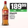 Klipdrift Export Brandy-750ml