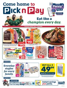 Pick n Pay Eastern Cape : Eat Like A Champion Every Day (27 July - 02 August 2026)