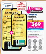 2 x Samsung Galaxy A26 128GB Smartphone-On Red Flexi 170 + Red Flexi 90