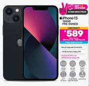 2 x Apple iPhone 13 128GB Pre Owned-On Red Flexi 170 + Red Flexi 90
