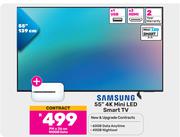 Samsung 55" 4K Mini LED Smart TV-On 100GB Data Free Huawei E5783 CAT7 MiFi Router 