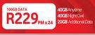 Vodacom Data Sim-100GB Data