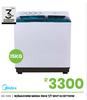 Midea 15Kg T/T WHT Washing Machine KL15TTG1W 22-336