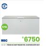KIC 570L WHT Fridge Deep Freezer KCG575/KCG570 20-137