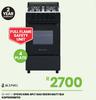 King 4 Plate Gas 50 x 50 Matt Blk Stove KGP5050BFFD 21-607