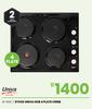Univa 4 Plate Hob Stove U156B 21-602