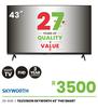 Skyworth 43" FHD Smart Television 23-840