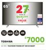 Toshiba 65" UHD 4K Smart Television 23-789