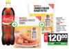 Coca Cola Regular Drink 1.5L Plus Spar Crumbed Chicken Burgers,Pops,Steaklets 2 x 750g-For All
