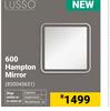 Lusso 600 Hampton Mirror 850045651