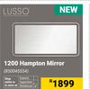 Lusso 1200 Hampton Mirror 850045554