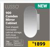 Lusso 900 Camden Mirror Cabinet (Oval Shaped) 850045567