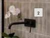 Lusso Reno Basin Mixer & Concealed Spout 1m x 2m (Black) 782863-1m X 2m