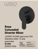 Lusso Roya Concealed Diverter Mixer (304 Stainless Steel) 850021406