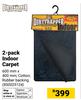 Dirttrapper 2 Pack Indoor Carpet 600mm x 400mm 850025124