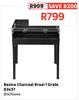 Basica Charcoal Braai 1 Grate 63 x 37 81474444