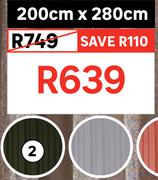 Inspire Curtain Kalpe Forest Dual Heading Tape (Gtht) 200 x 280cm 81492758